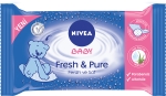 Nivea Baby Fresh & Pure Nemlendirici Temizleme Mendili