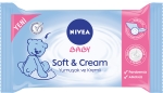 Nivea Baby Soft & Cream Kremli Temizleme Mendili