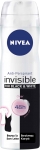 Nivea Invisible Black & White Clear Deodorant Sprey