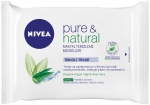 Nivea Pure & Natural Canlandrc Makyaj Temizleme Mendilleri