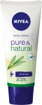 Nivea Pure & Natural El Bakm Kremi