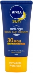 Nivea Sun Anti-Age Yalanma Kart Yz Kremi SPF 30