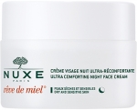 Nuxe Reve de Miel Creme Visage Ultra Reconfortante - Nemlendirici Yattrc Onarc Gece Yz Kremi