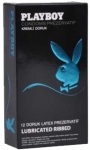 Playboy Ribbed (Doruk) Uyarc Yzeyli Kremli Prezervatif