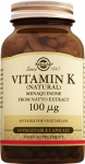 Solgar Vitamin K 100 Kapsül