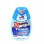 Theramed 2si1 Arada Diş Minelerini Güçlendiren Diş Macunu + Ağız Bakım Suyu