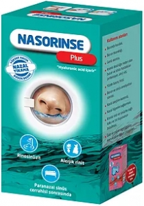 Abfen Nasorinse Plus Yetişkinler İçin Burun Yıkama Kiti