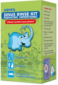 Abfen Sinus Rinse Pediatric Hipertonic Bebek & ocuklar in Burun Ykama Kiti