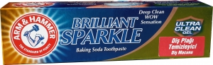 Arm Hammer Brilliant Sparkle Ultra Clean Gel Di Pla Temizleyici Di Macunu