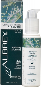 Aubrey Organics Aloe & Sea Aster İçeren Yatıştırıcı Cilt Temizleyicisi