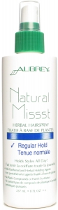 Aubrey Organics Natural Missst Normal Sertlik Sa ekillendirici Sprey