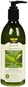 Avalon Organics Aloe Unscented Losyon