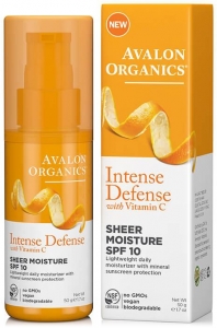 Avalon Organics Intense Defense Saf Nemlendirici SPF 10