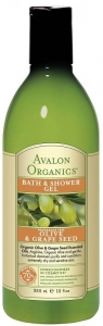 Avalon Organics Olive & Grape Seed Vcut ampuan