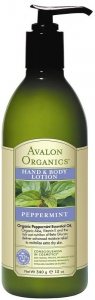 Avalon Organics Peppermint El & Vcut Losyonu