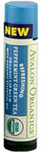 Avalon Organics Peppermint Green Tea Dudak Balsam