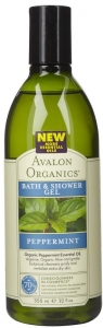 Avalon Organics Peppermint Vcut ampuan