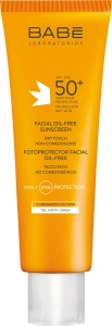 Babe Yüz İçin Yağsız Güneş Koruyucu Krem SPF 50+