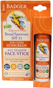 Badger ocuk Gne Koruyucu Stick SPF 35