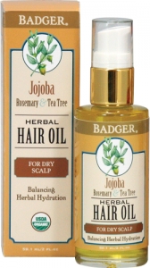 Badger Jojoba Herbal Hair Oil - Kuru Sa Derisi in Sa Ya