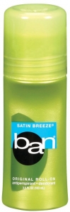 Ban Satin Breeze Original Roll-On Antiperspirant Deodorant