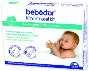 Bebedor Klinoz Nasal Kit Burun Aspiratr