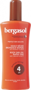 Bergasol Rapid Tanning Dry Oil SPF4
