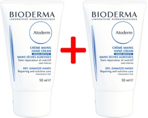 Bioderma Atoderm Mains Hand Cream (1 Alana 1 Bedava)