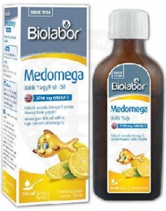 Biolabor Medomega Limon Aromalı Balık Yağı