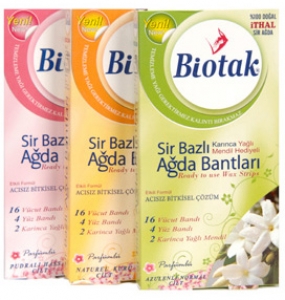 Biotak Sir Bazlı Vücut Ağda Bantı