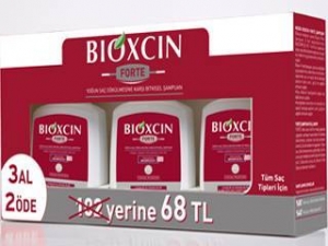 Bioxcin Forte Şampuan 3 Al 2 Öde