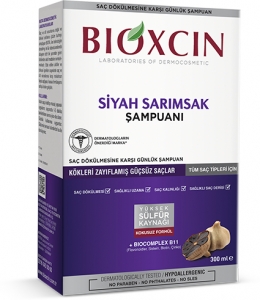 Bioxcin Siyah Sarımsaklı Şampuan