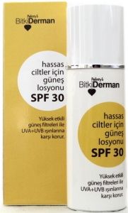 Bitki Derman Hassas Ciltler in Gne Losyonu SPF 30