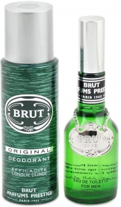 Brut Plexi Madalyonlu EDT + Deodorant Hediyeli