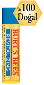 Burt's Bees Revitalizing Lip Balm - Yabanmersini & Bitter ikolata Dudak Bakm