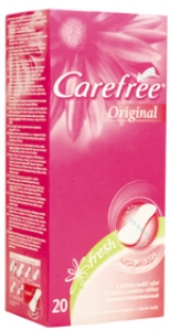 Carefree Original Fresh Gnlk Ped