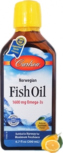 Carlson Fish Oil Liquid urup - Limon Aromal