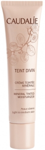 Caudalie Teint Divin Mineral Tinted Moisturizer - Renkli Gndz Bakm Kremi