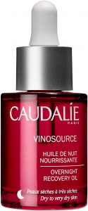 Caudalie Vinosource Overnight Recovery Oil - Yenileyici & Nemlendirici Gece Bakm Ya