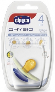 Chicco Physio Kauuk Fosforlu Gece Yalanc Emzik 4+ Ay