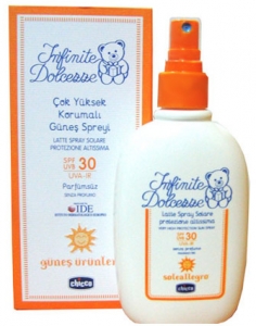 Chicco Yksek Korumal Gne Spreyi SPF30