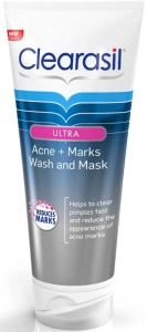 Clearasil Ultra Acne + Marks Wash & Mask