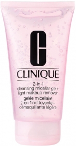 Clinique 2-in-1 Cleansing Micellar Gel + Light Makeup Remover