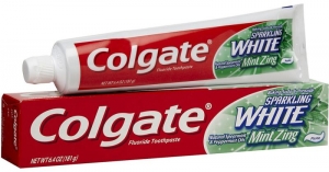 Colgate Sparkling White Mint Zing Di Macunu