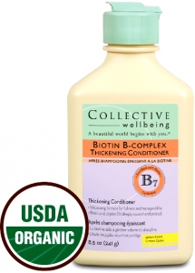 Collective Wellbeing Organik Bitki erikli Biotin B-Complex Hacimlendirici Sa Kremi