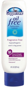 Coppertone Oil Free SPF 50 Güneş Koruyucu Losyon