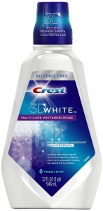 Crest 3D White Multi-Care Whitening Rinse Gargara