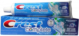 Crest Complete Whitening Deep Clean Di Macunu