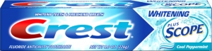 Crest Whitening Plus Scope Cool Peppermint Di Macunu