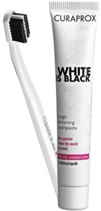 Curaprox White is Black Di Beyazlatc Set